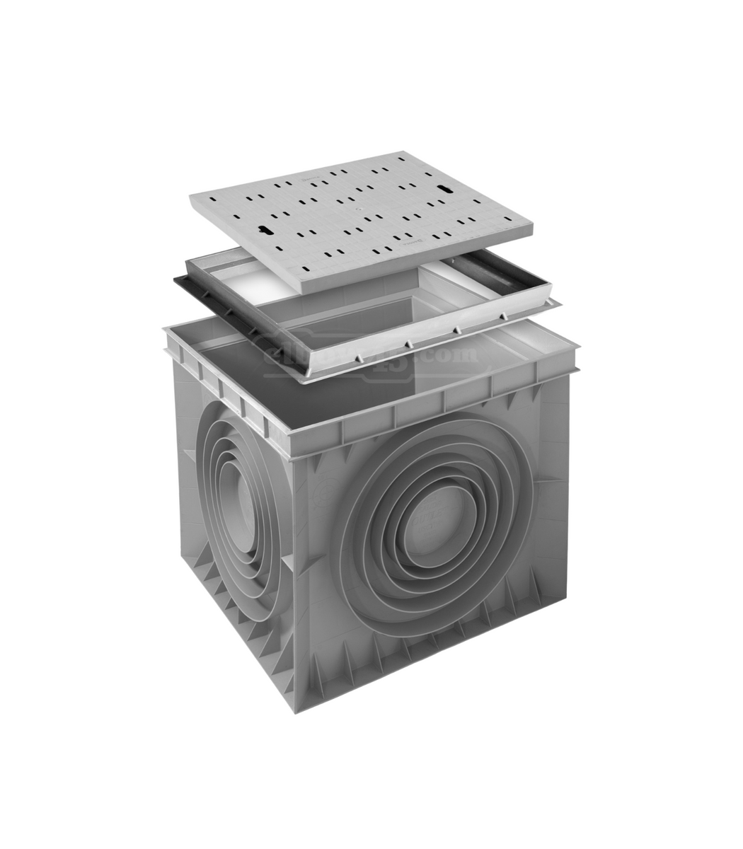 catch pit plus set light gray pp