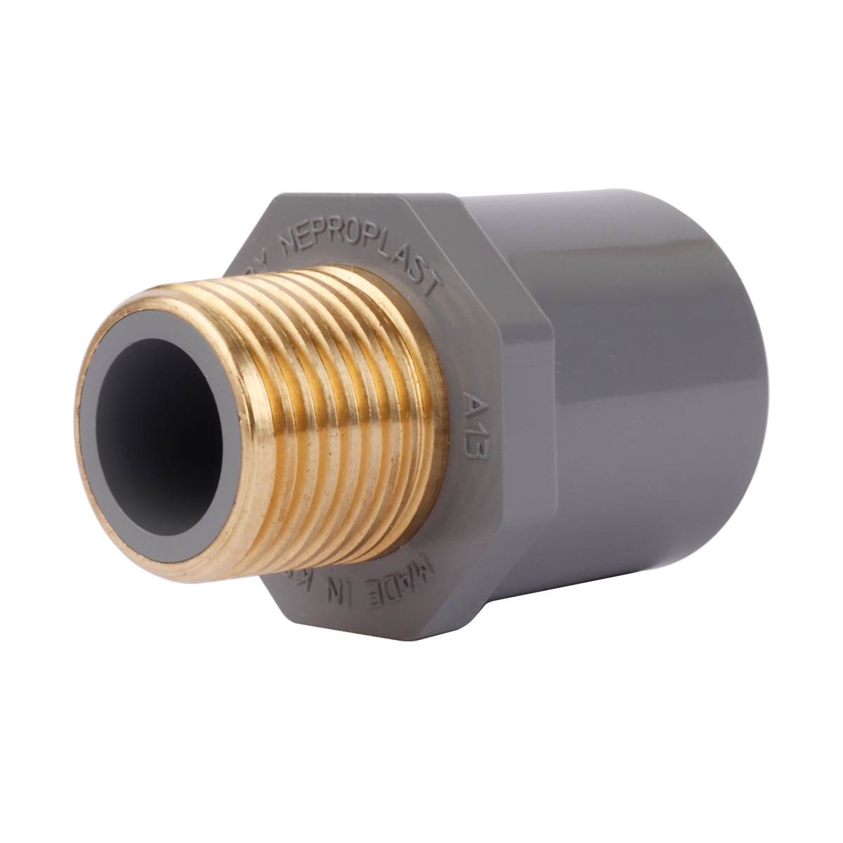 Brass Adapter 1¼ Fusion x 1¼ Male Pipe Thread