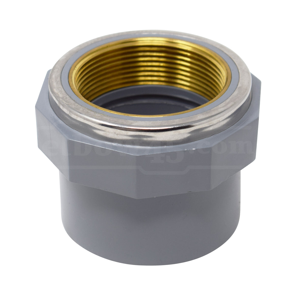 female adaptor pvc brass insert