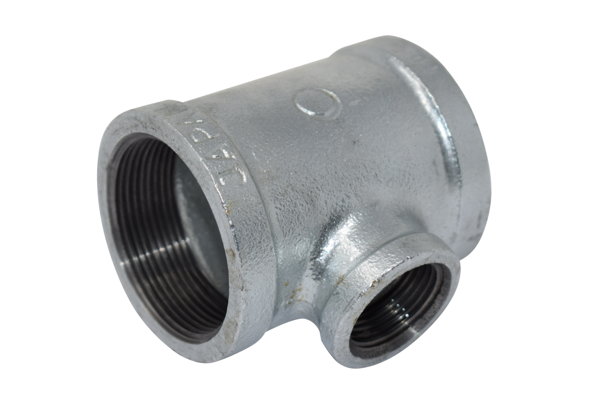 galvanized Reducing Tee– elbow45.com