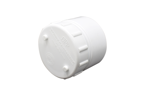 access plug & cap UPVC white - elbow45.com