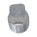 galvanized end plug - elbow45.com