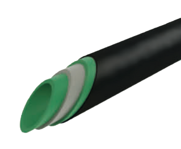 ppr pipe multi layer uv/fiberglass black tahweel ™