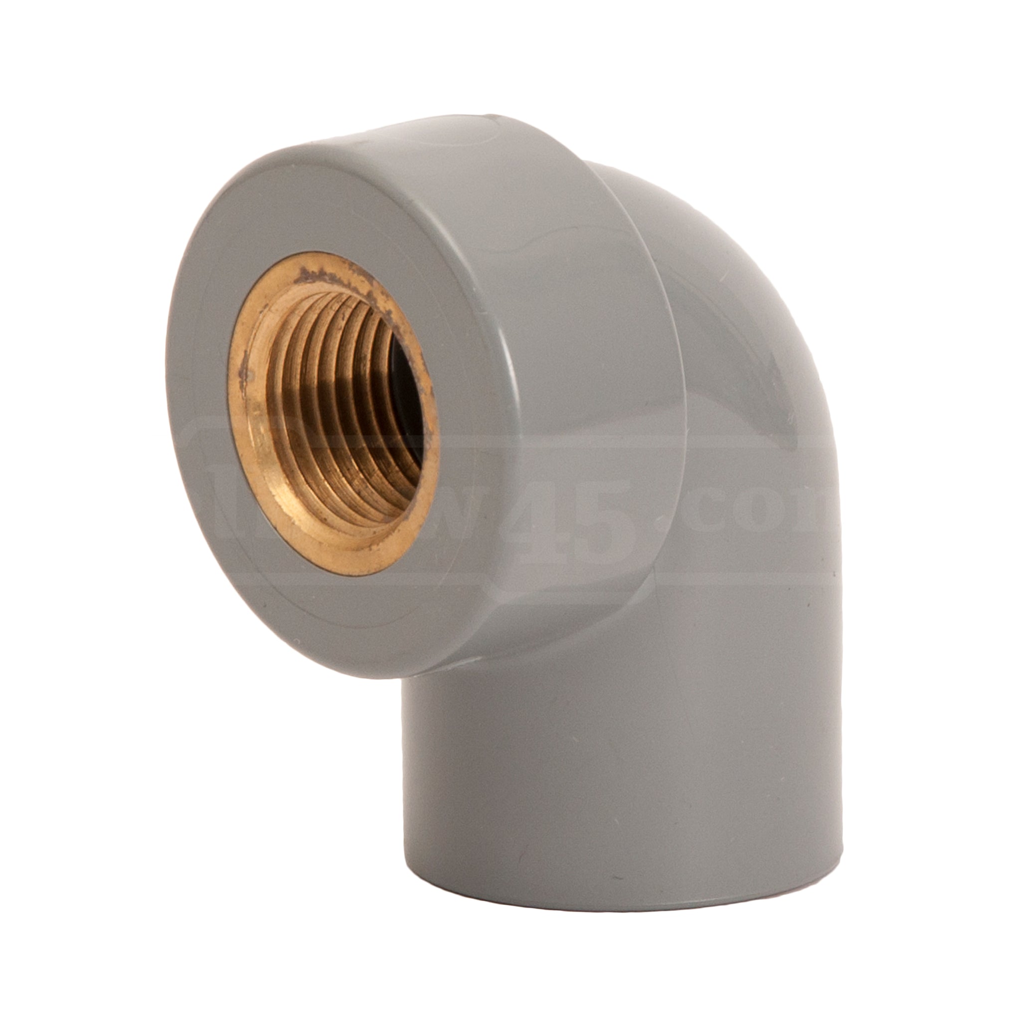 CPVC BRASS FEMALE ELBOW 90° 3/4*1/2 INCH SCHEDULE 80 SOLVENT JOINT