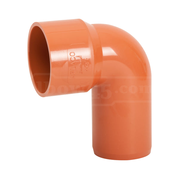 waste adaptor bend 87.50° orange - elbow45.com