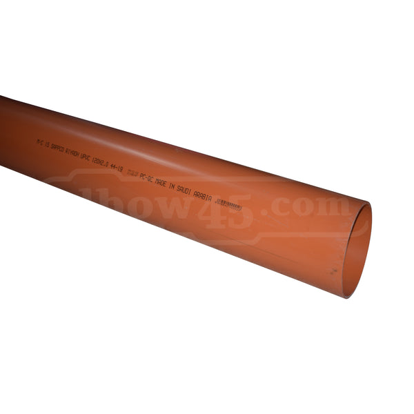 sappco pipe 120mm orange 2m - elbow45.com